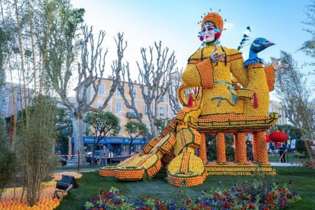 Cosy Studio Pres Des Palaces Mentonnais ภายนอก รูปภาพ